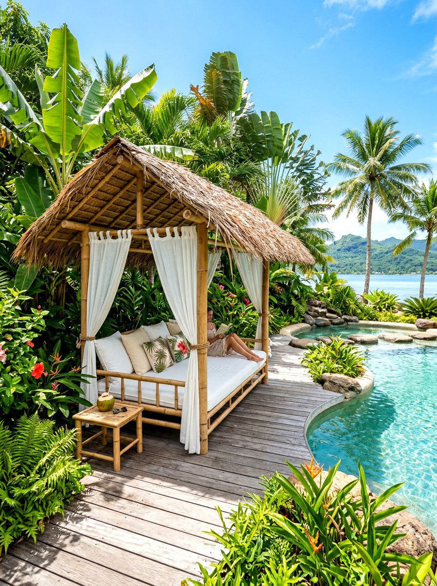 30 Poolside Daybed Ideas for Ultimate Outdoor Comfort & Style