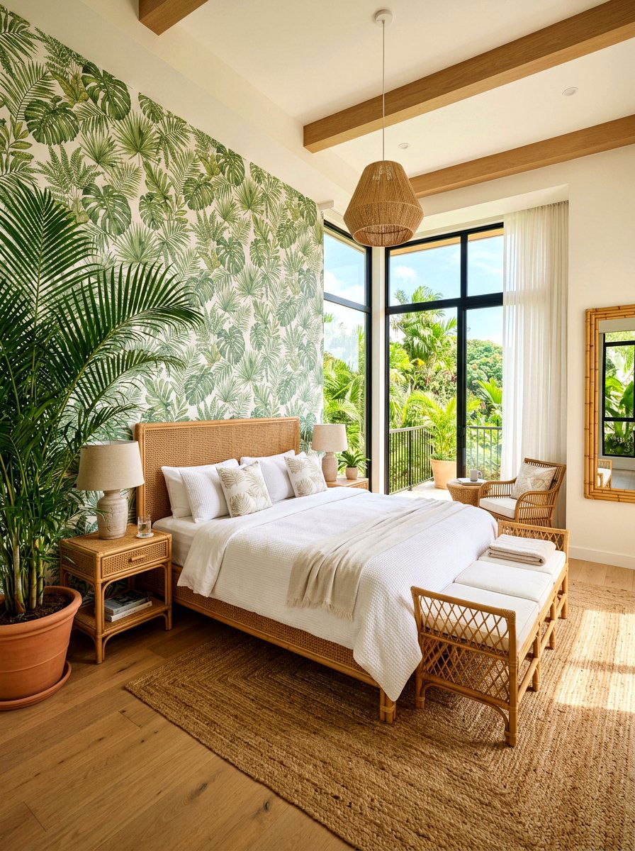 Tropical Guest Bedroom Theme - 30 guest bedroom ideas