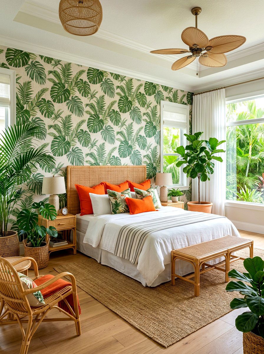 Tropical Jungle Bedroom - 30 teen bedroom ideas