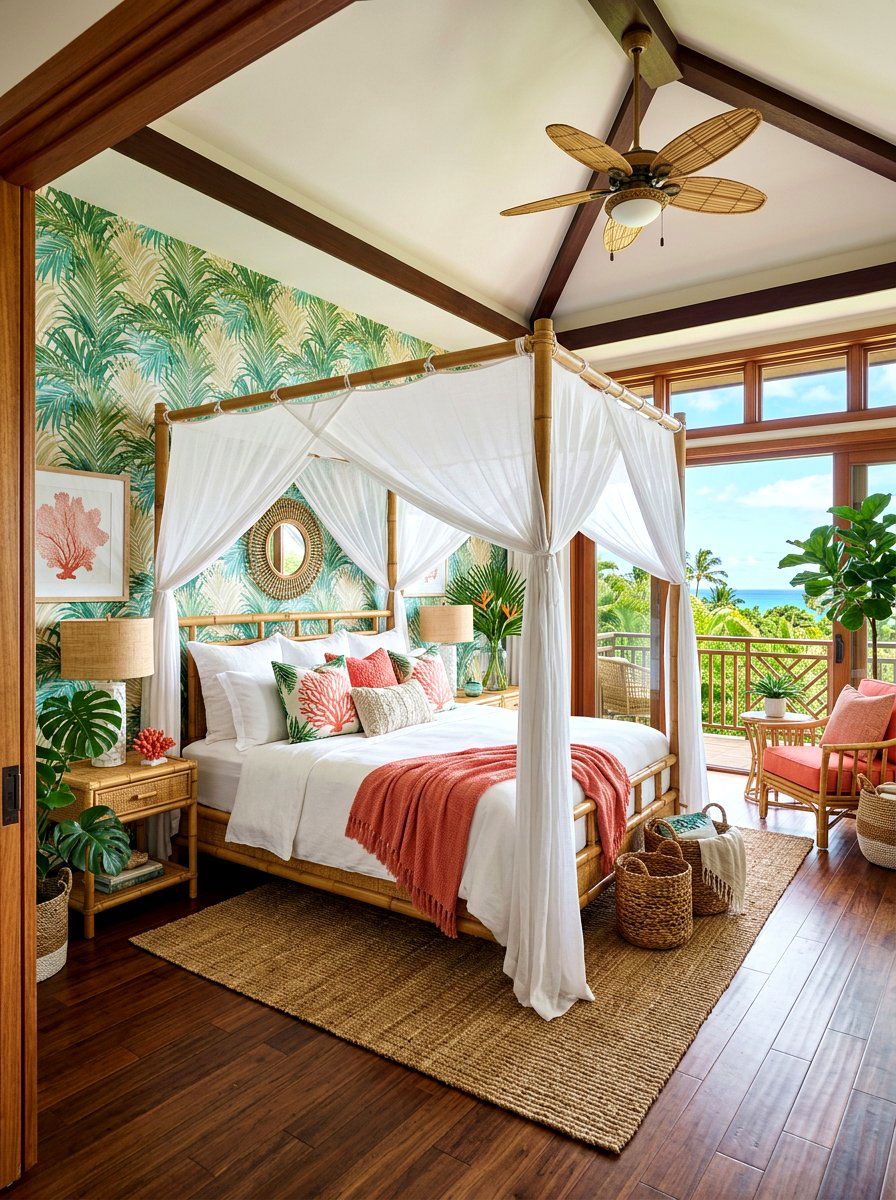 Tropical Master Bedroom - 30 master bedroom ideas