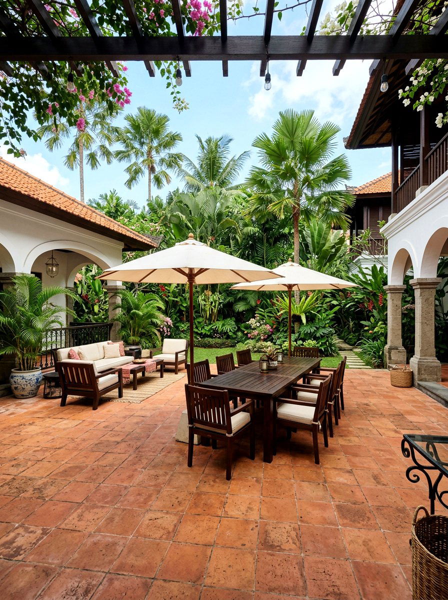 30 Terracotta and Cream Patio Ideas for Cozy Outdoor Style