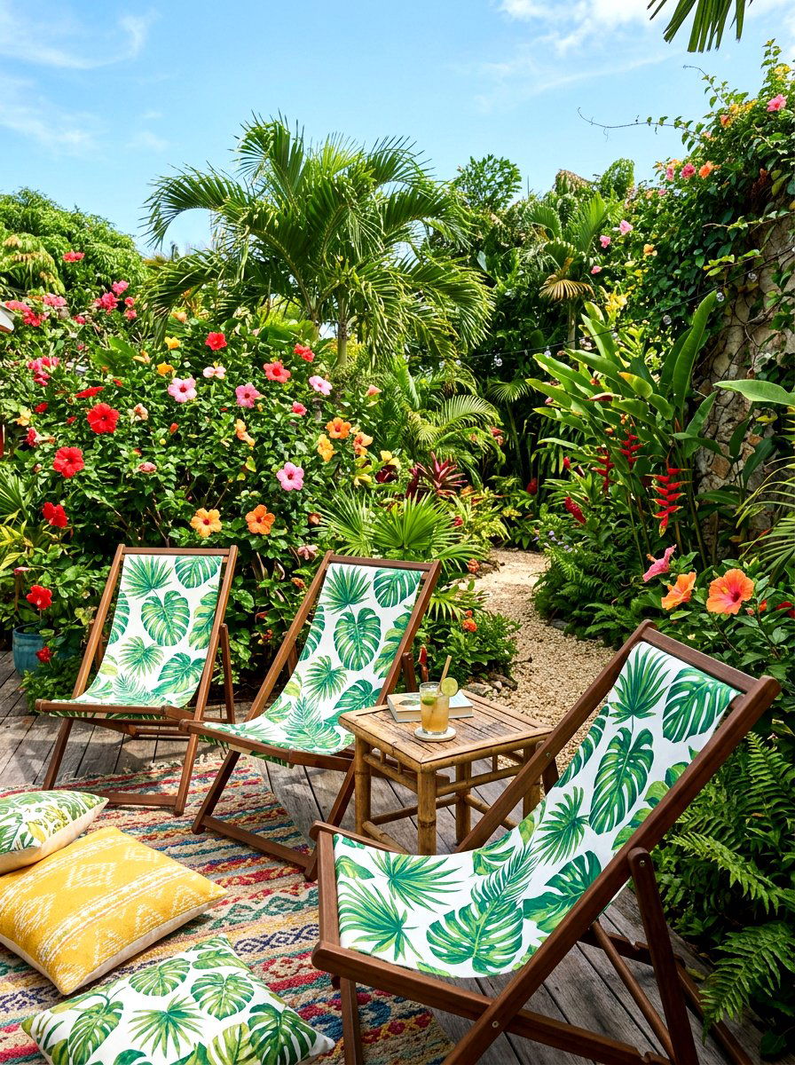 30 Sling Chair Patio Ideas for Stylish Outdoor Seating
