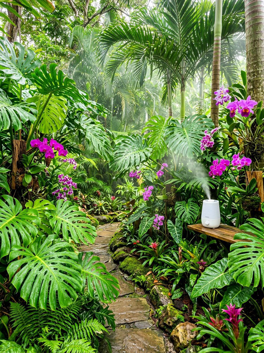 Tropical Plant Zone - 30 greenhouse corner ideas
