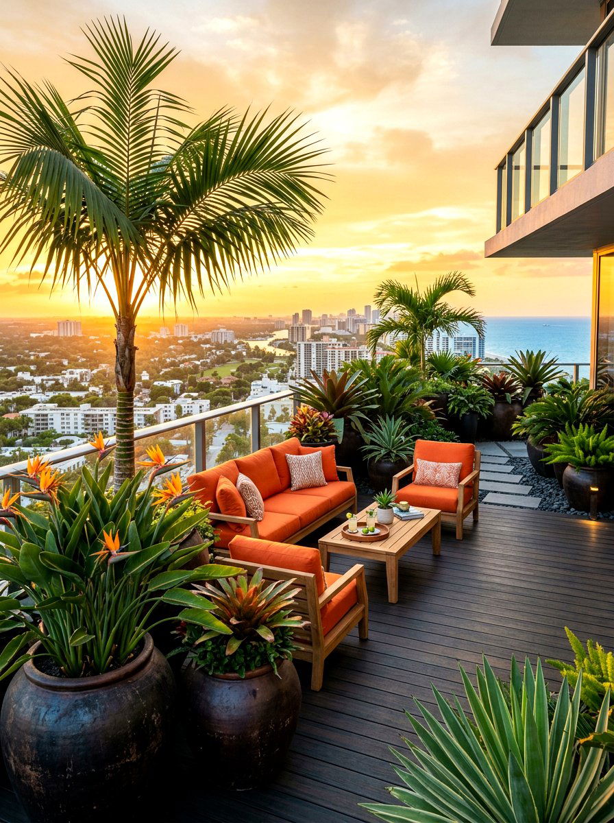 Tropical Rooftop Selection - 30 rooftop garden ideas