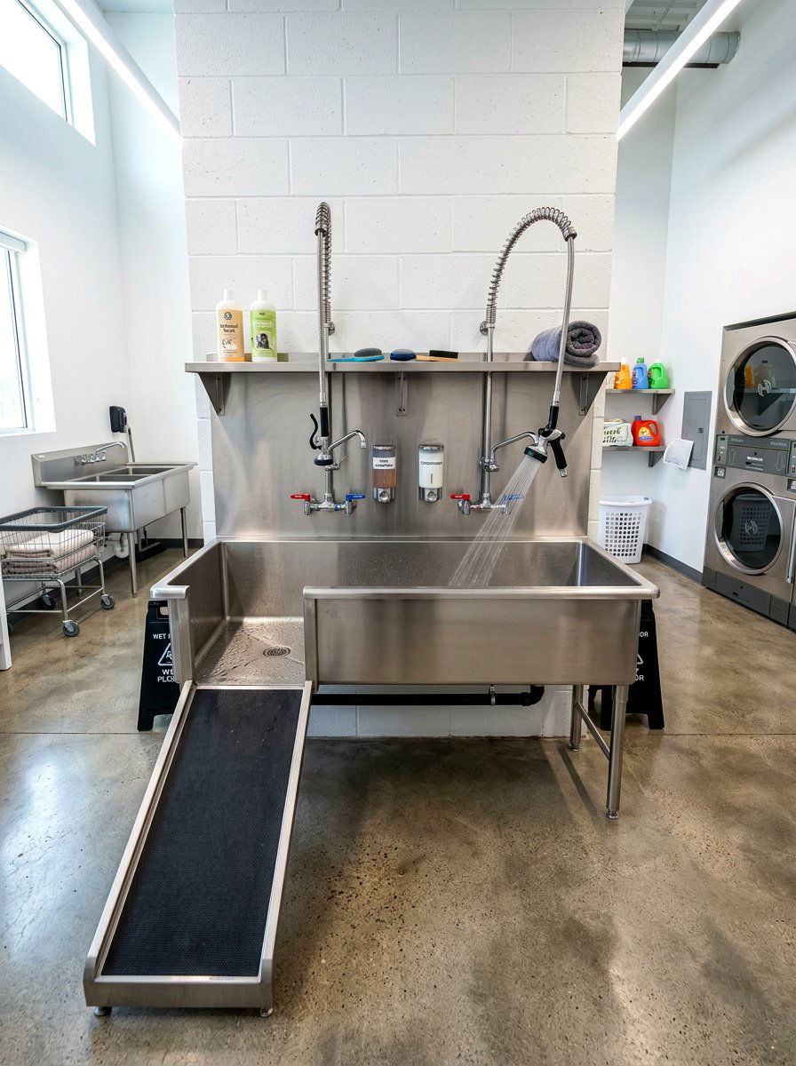 Trough Style Dog Wash - 30 dog wash station ideas luxury