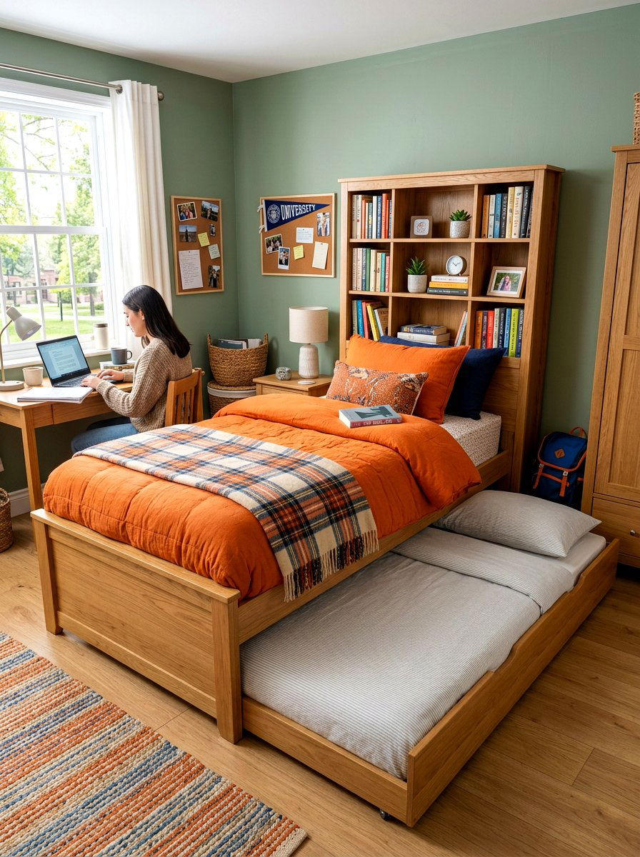 Trundle Bed With Built In Bookshelf - 30 trundle bed ideas
