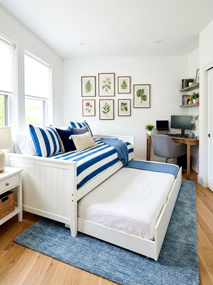 Trundle Daybed Guest Room Office - 30 daybed office combo ideas