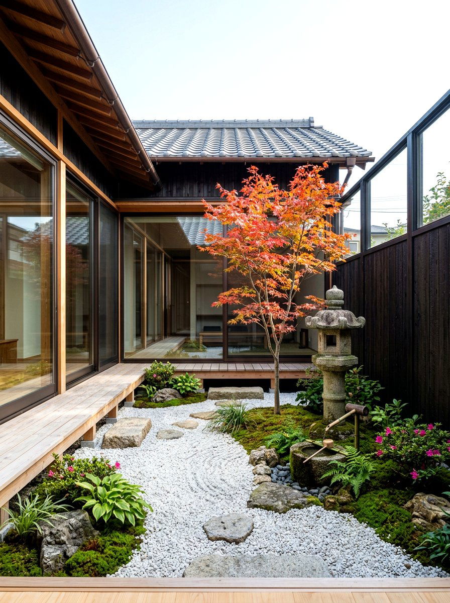 Tsuboniwa Courtyard Garden - 30 Japanese garden ideas