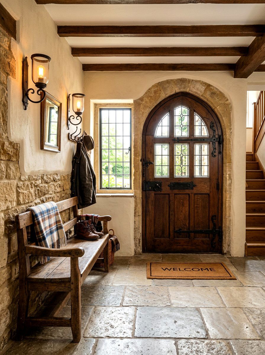 Tudor Arched Door - 30 interior arch ideas