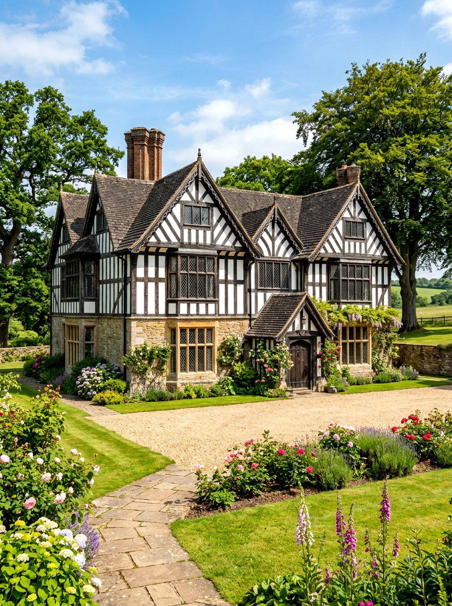 Tudor Country Exterior - 30 country house exterior ideas