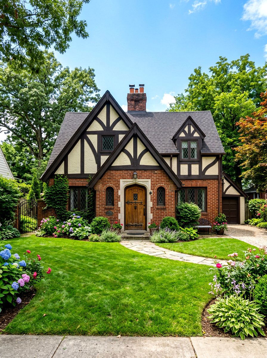 Tudor Revival Bungalow - 30 bungalow exterior ideas