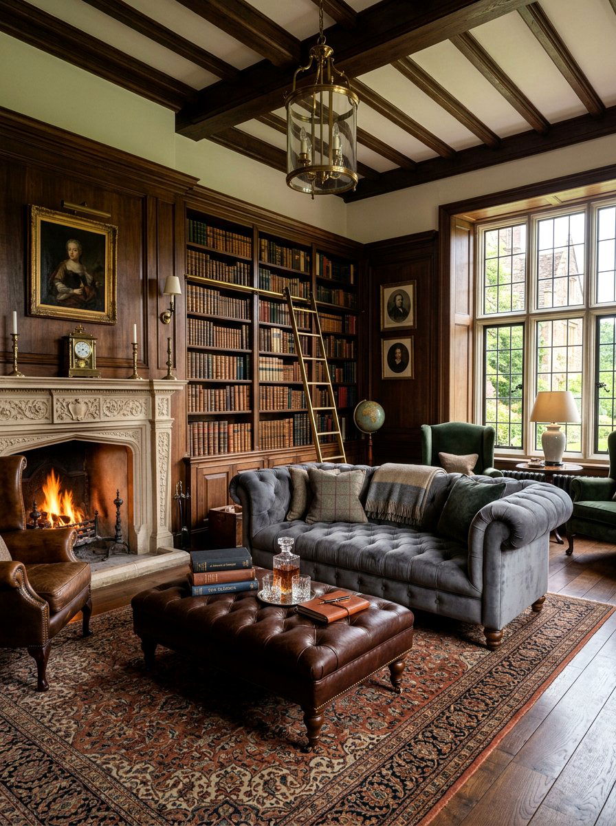 Tufted Sofa Sitting Room - 30 formal sitting room ideas