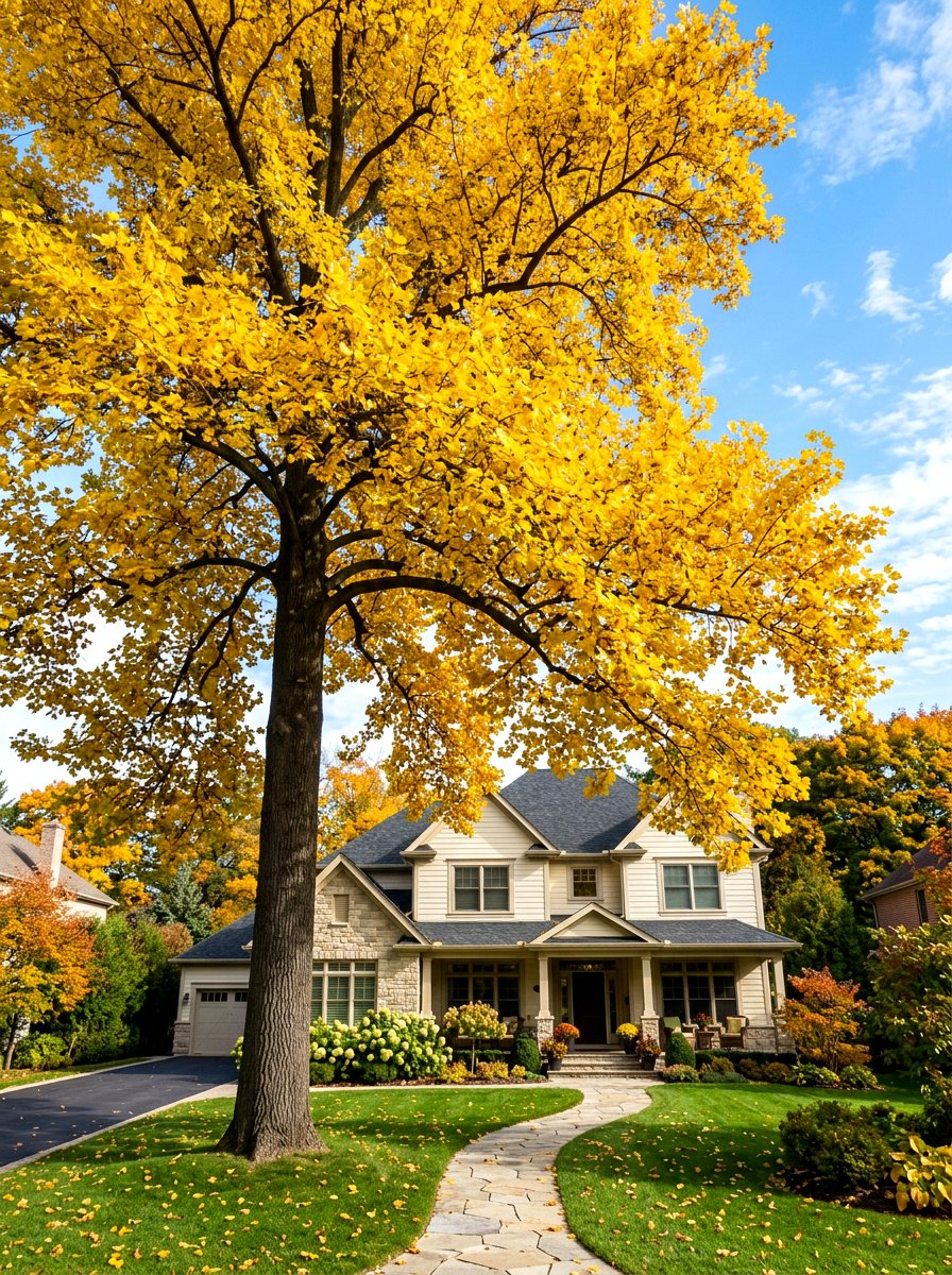 Tulip Poplar Tree - 30 backyard shade tree ideas