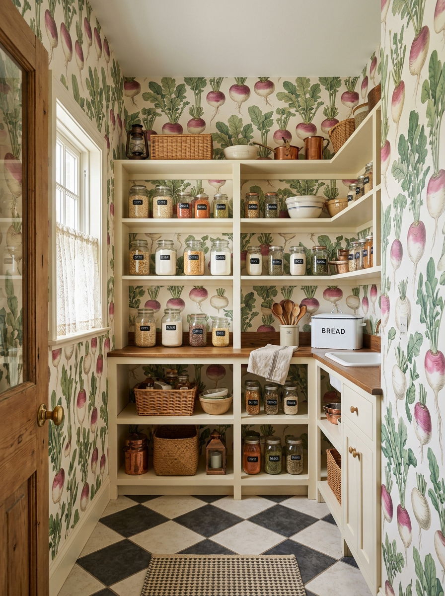Turnip wallpaper - 30 vegetable motif wallpaper ideas