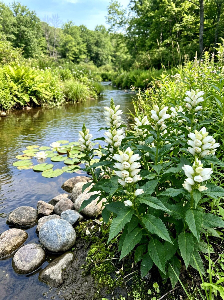 Turtlehead Bog Garden - 30 butterfly host plant garden ideas