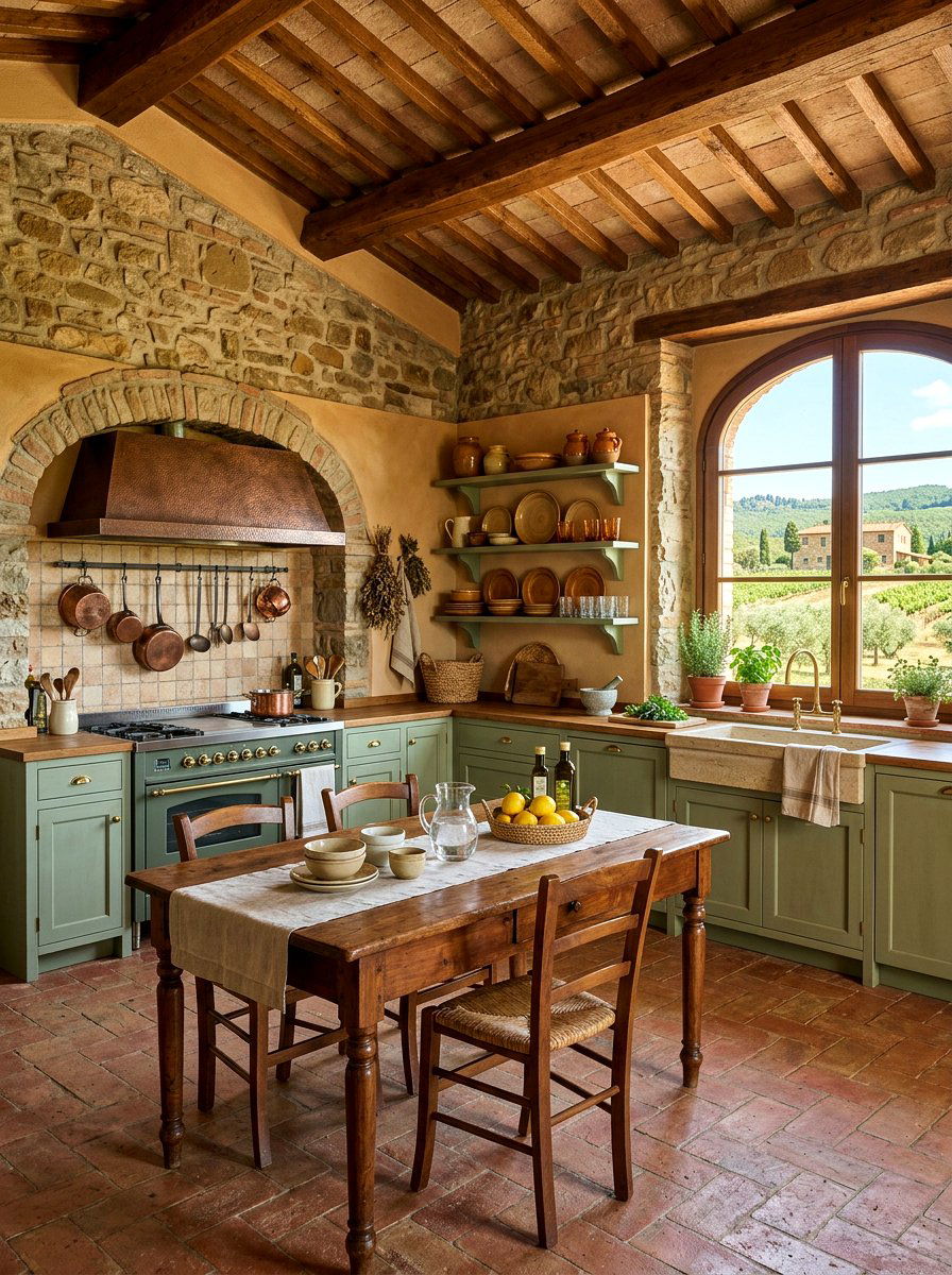 Tuscan Kitchen Earth Tones - 30 Tuscan kitchen ideas