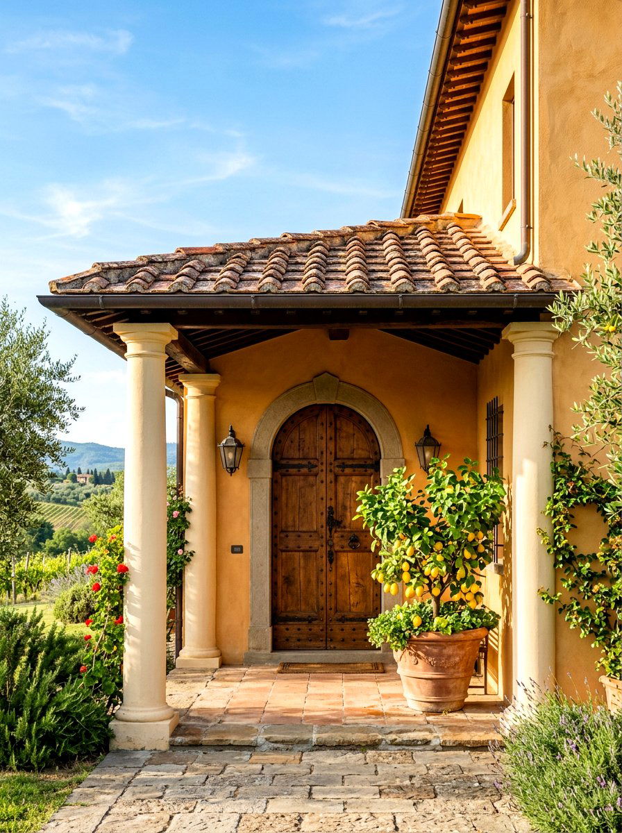 30 Portico Ideas to Elevate Your Entryway With Style and Shade
