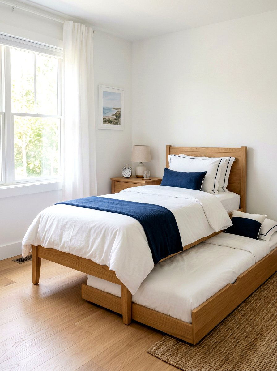 Twin Bed With Trundle - 30 trundle guest room ideas