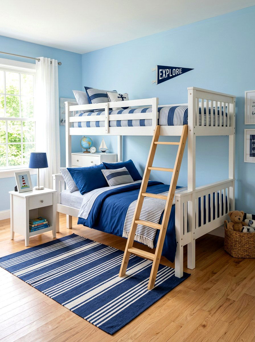 Twin Over Full Bunk Bed - 30 bunk room ideas