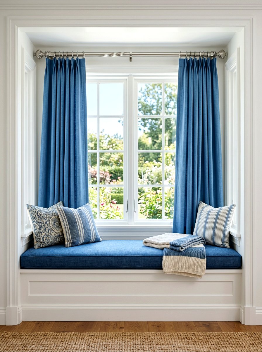 Twist and fit rod - 30 no drill curtain ideas aesthetic