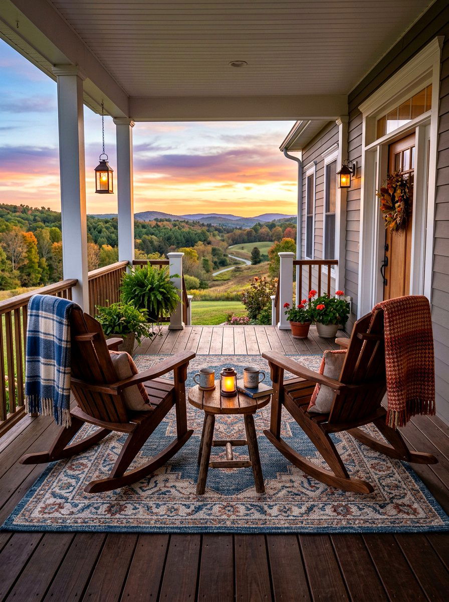 30 Rocking Chair Porch Styling Ideas for Cozy Curb Appeal