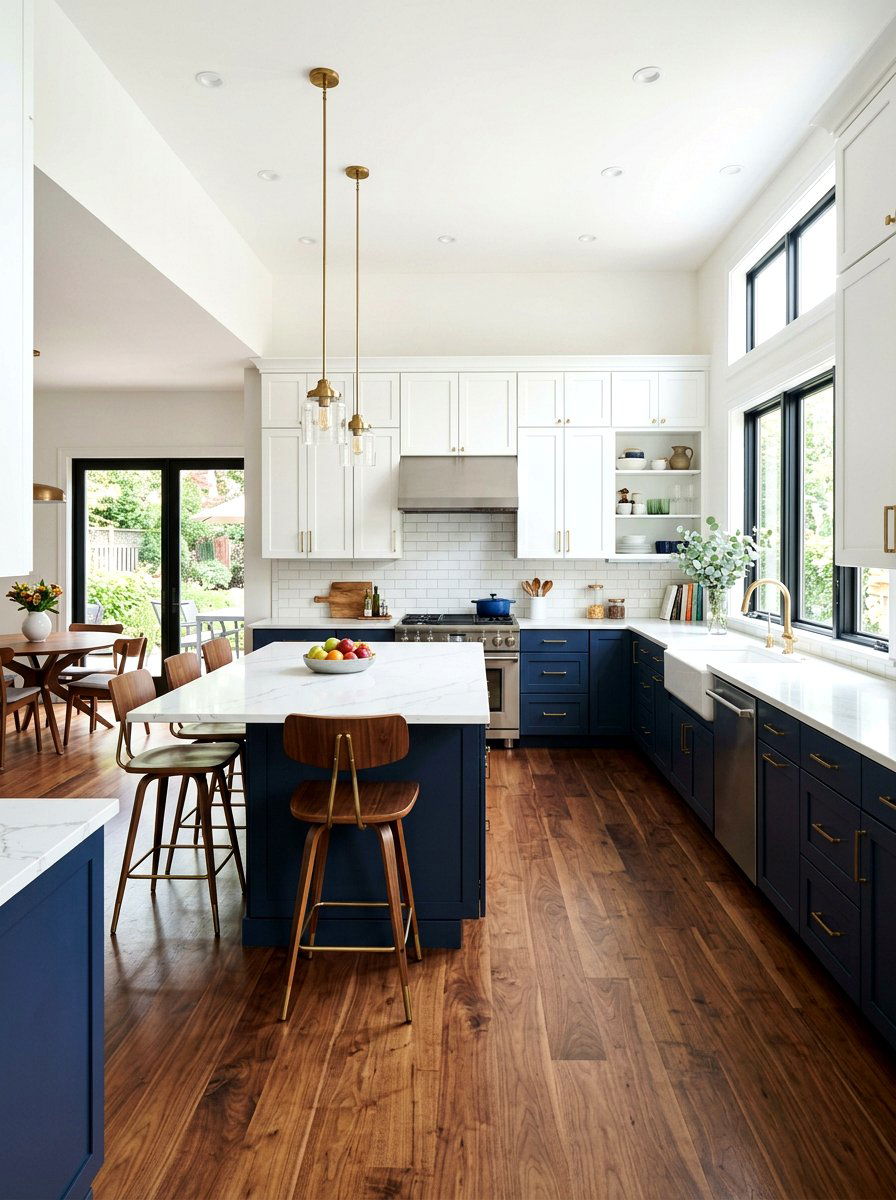 Two Tone Kitchen Cabinets - 30 kitchen remodel ideas