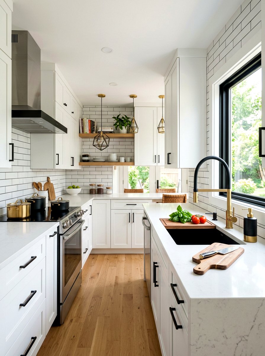 Two Tone Kitchen Faucet - 30 kitchen faucet finish ideas