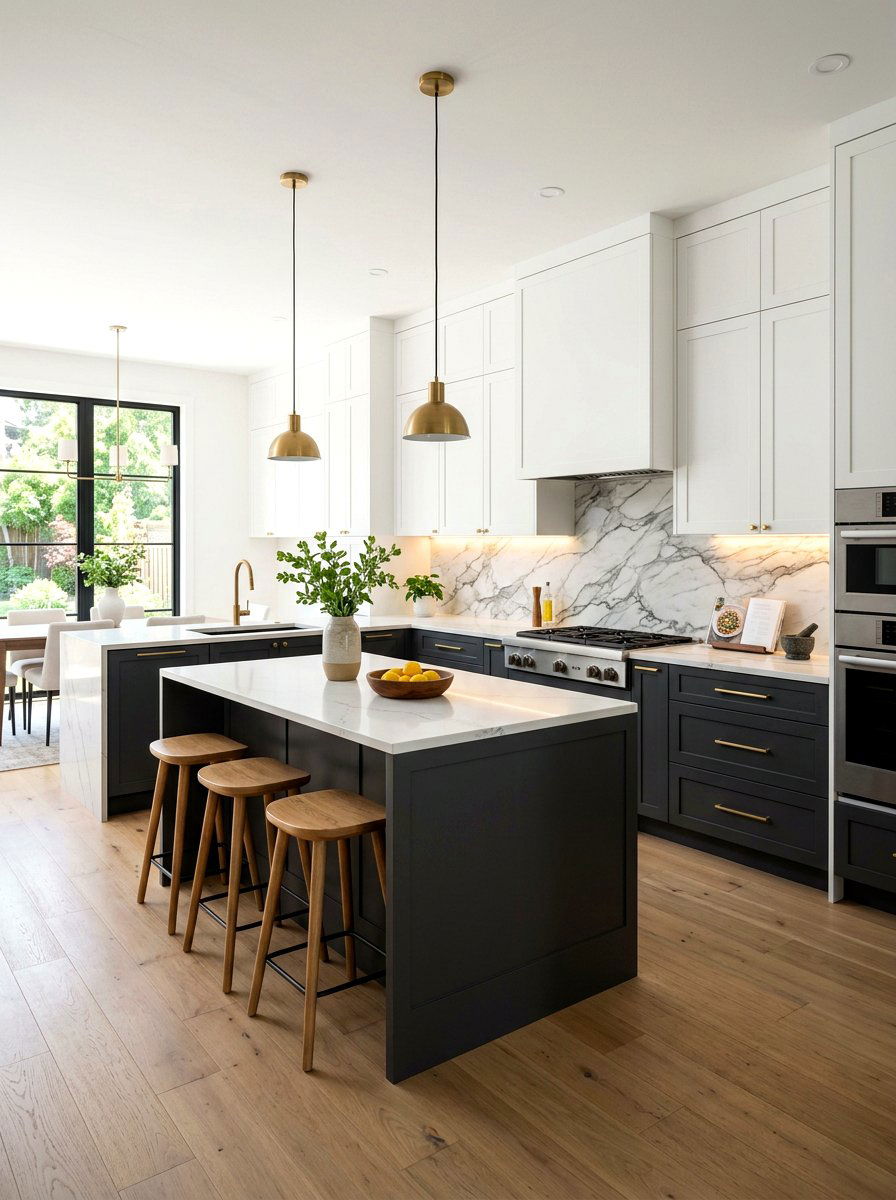 Two Tone Kitchen - 30 timeless kitchen ideas