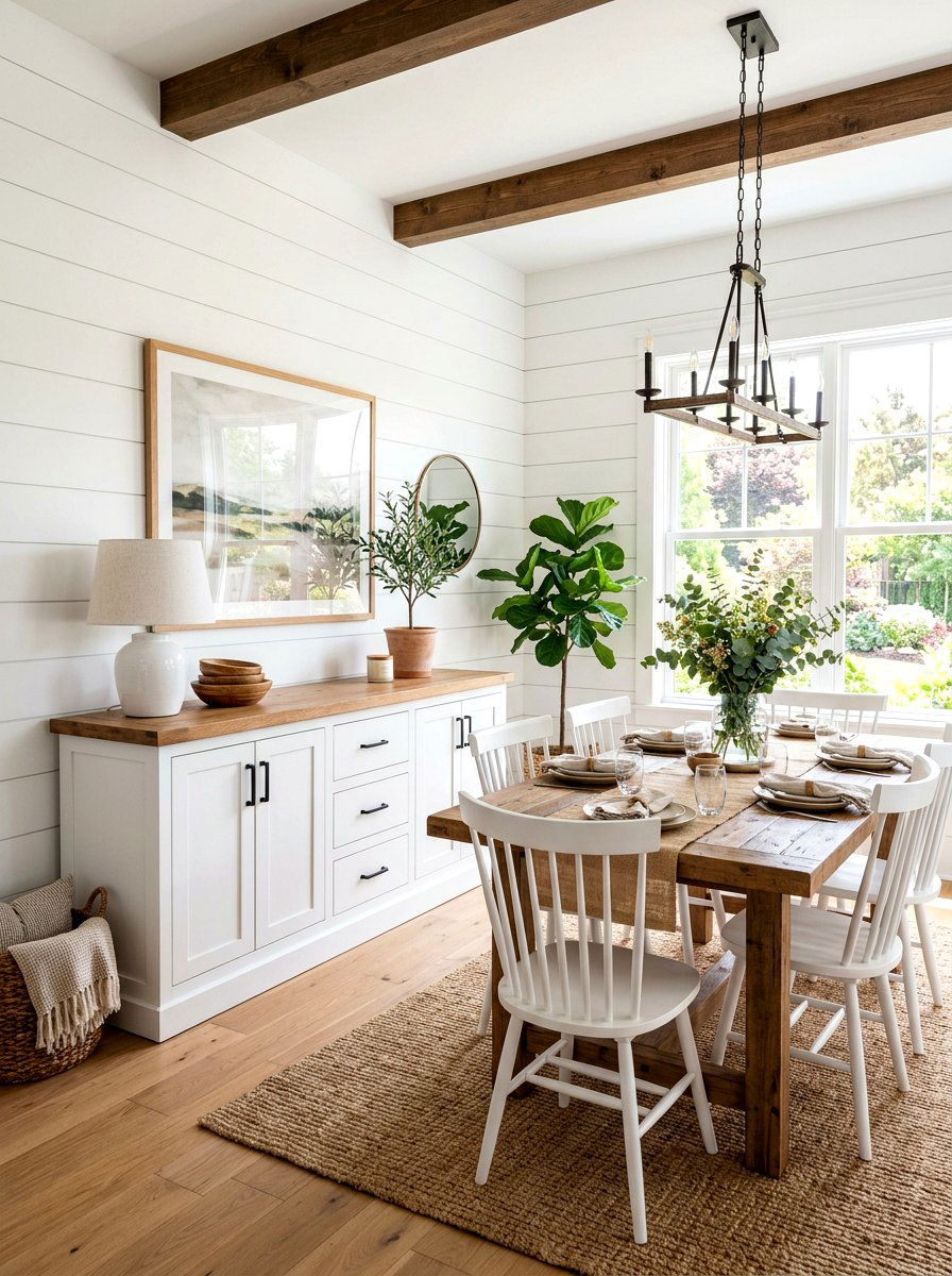 Two Tone Sideboard - 30 sideboard dining room ideas