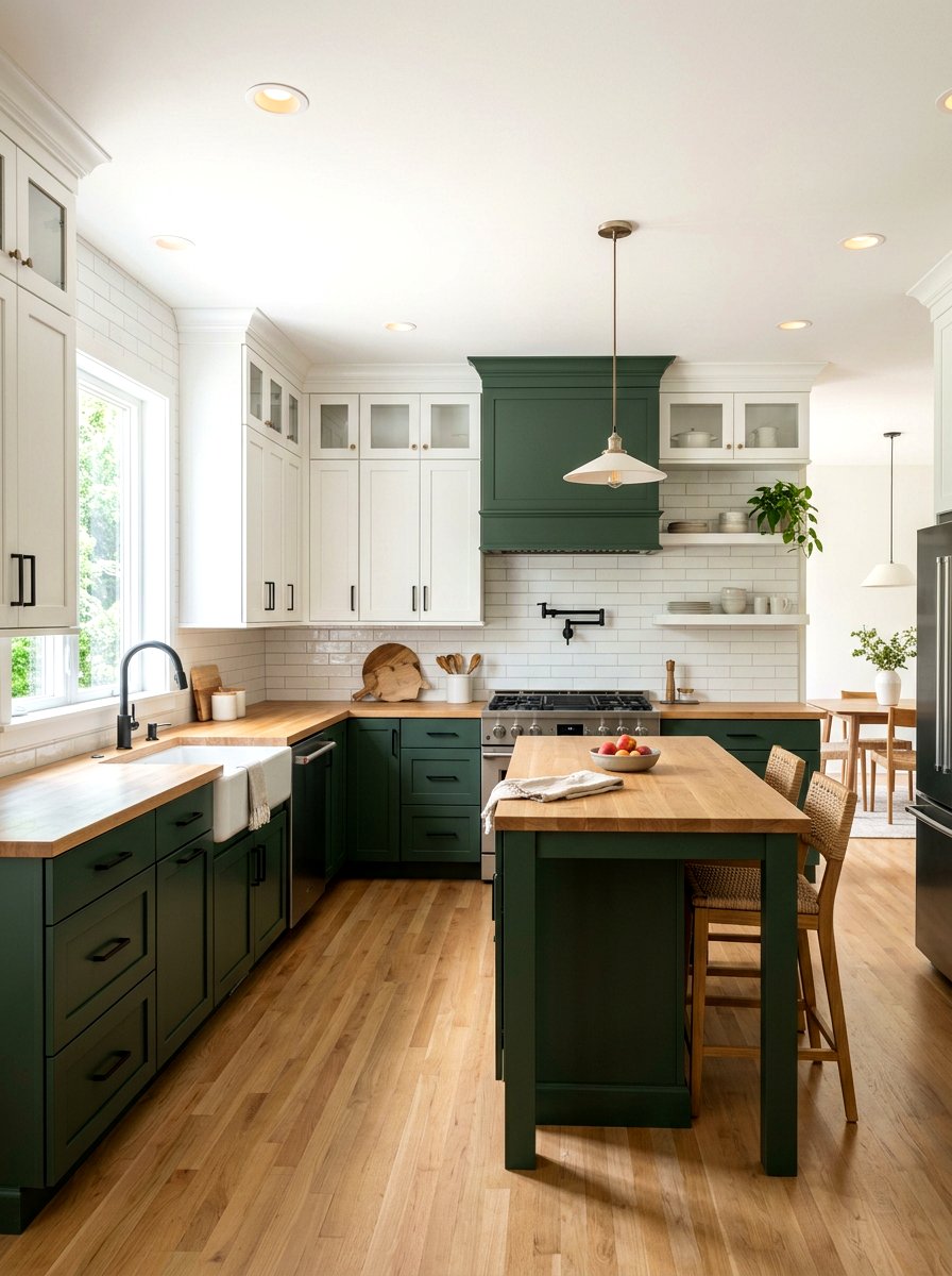 Two Tone Studio Kitchen Cabinetry - 30 studio kitchen ideas