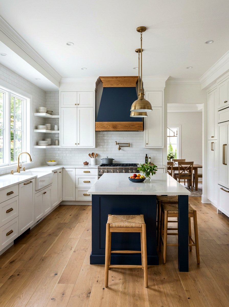 Two Tone Vent Hood - 30 wood vent hood ideas