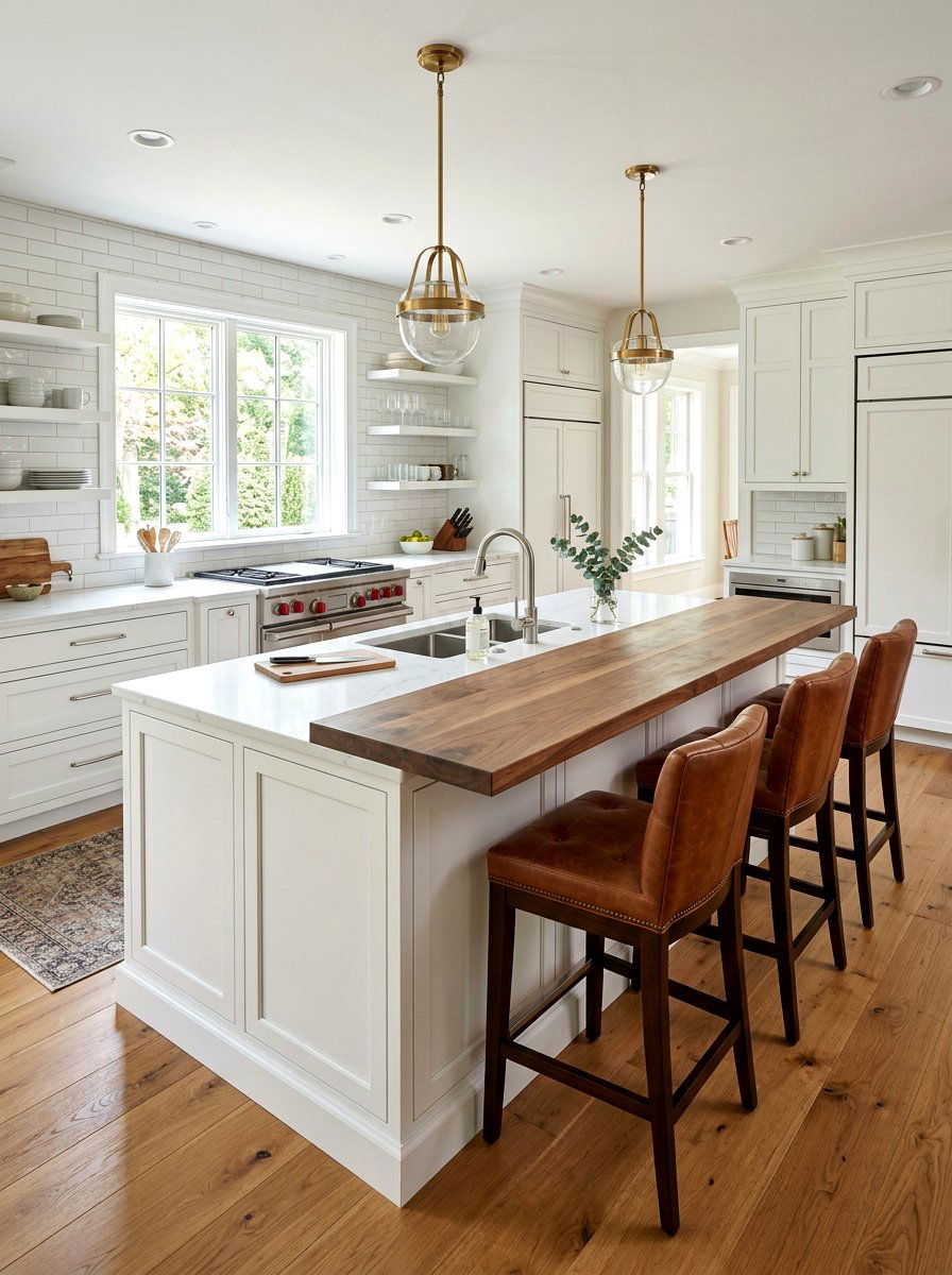 Two tier kitchen island with sink - 30 kitchen island with sink ideas