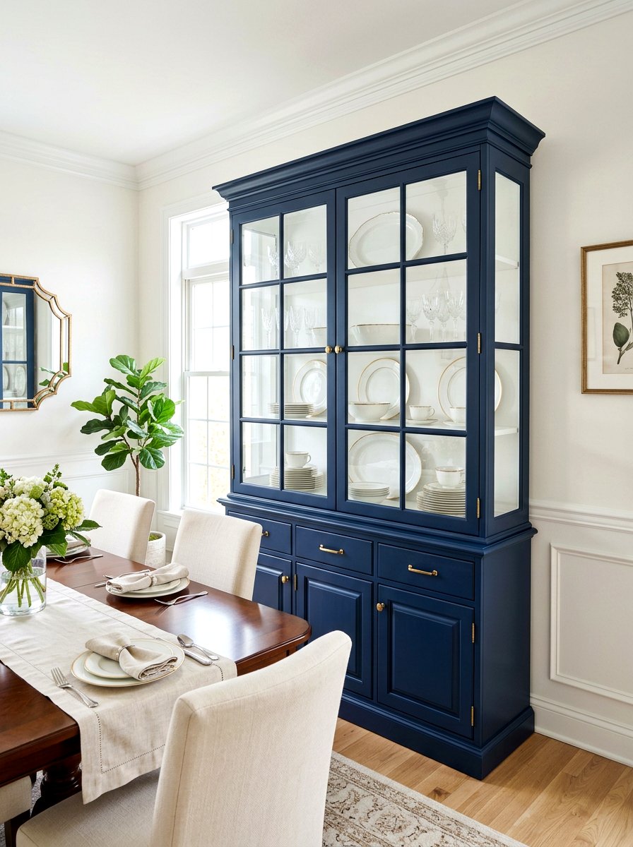Two tone china cabinet - 30 collected china cabinet ideas