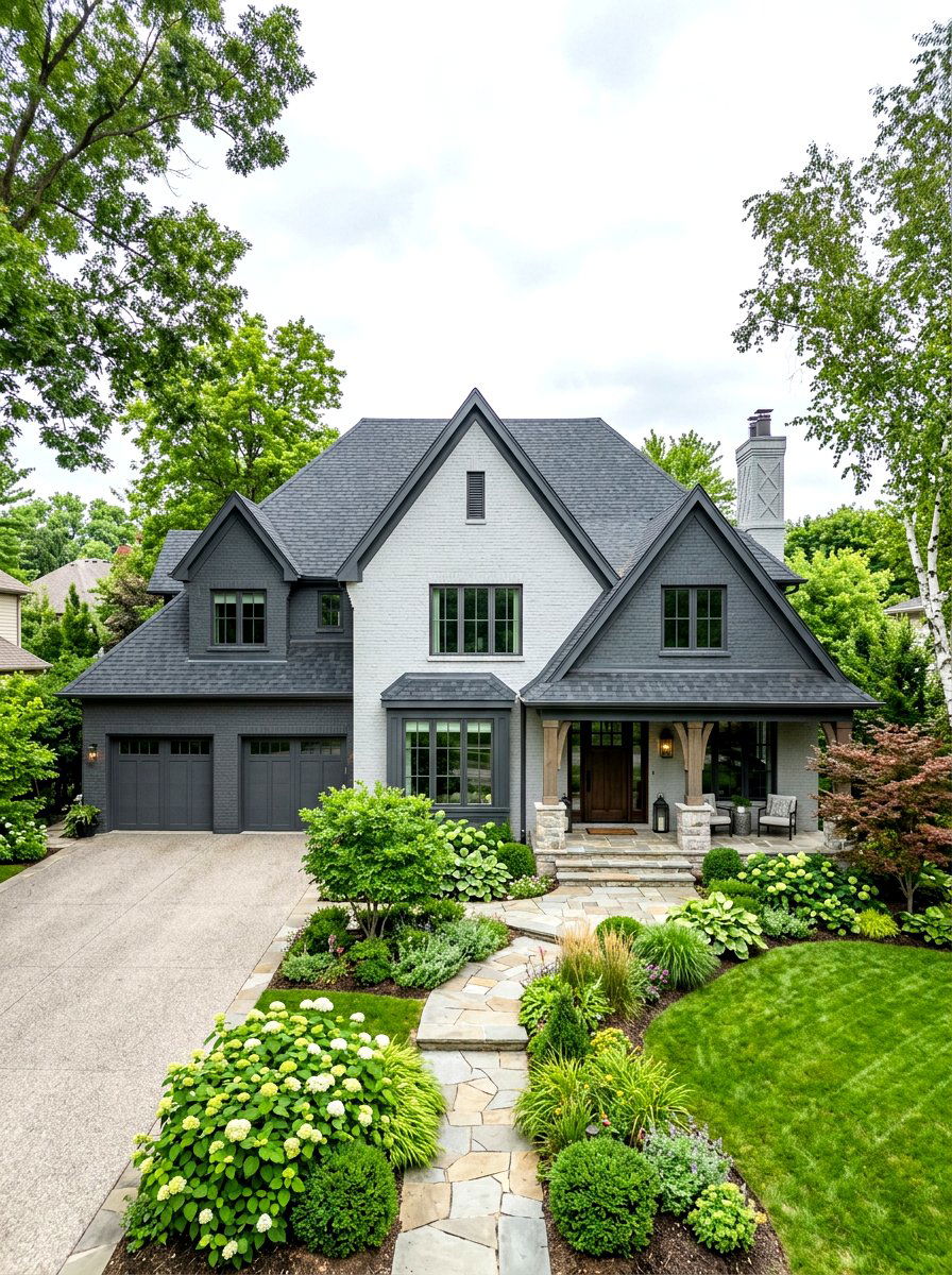30 Painted Brick House Ideas to Transform Curb Appeal Fast