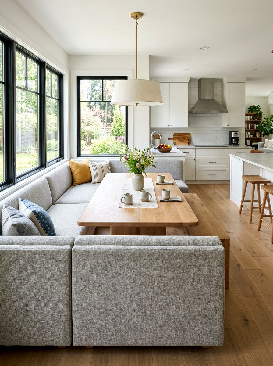 U Shaped Breakfast Nook Bench - 30 breakfast nook bench ideas