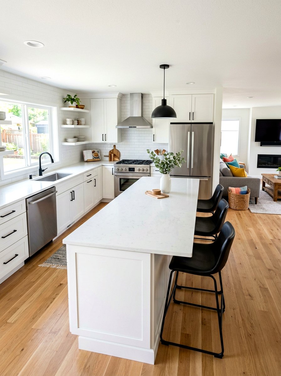 U Shaped Kitchen Peninsula - 30 eat in kitchen ideas