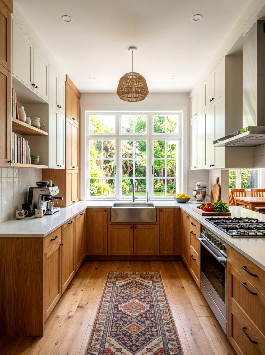 U Shaped Kitchen - 30 timeless kitchen ideas