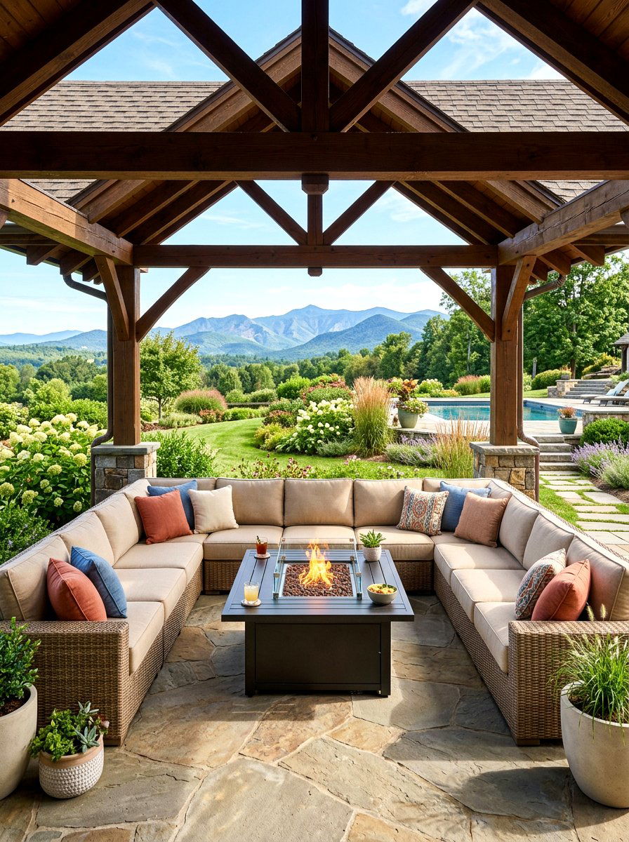 30 Pavilion Seating Arrangement Ideas for Hosting Comfortably