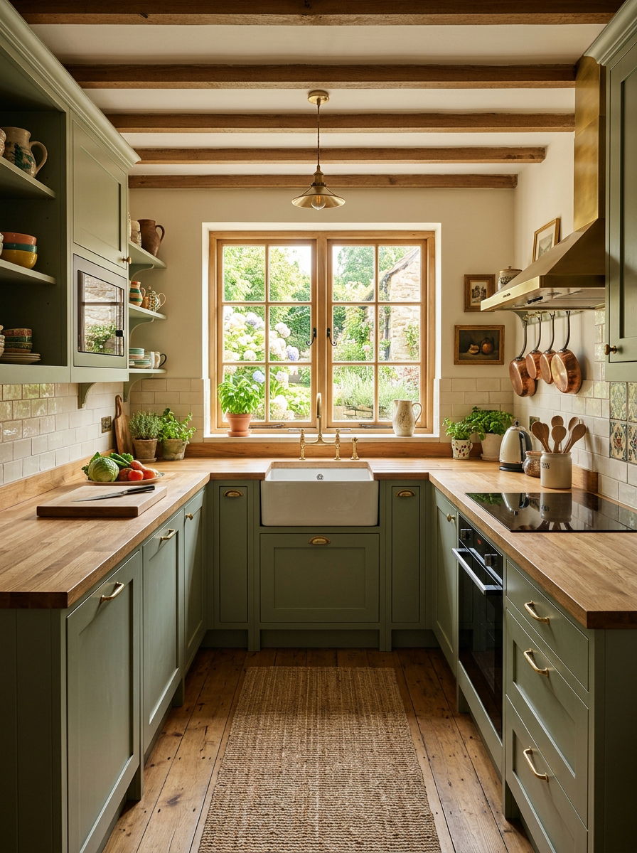 U Shaped Small Kitchen - 30 small kitchen ideas