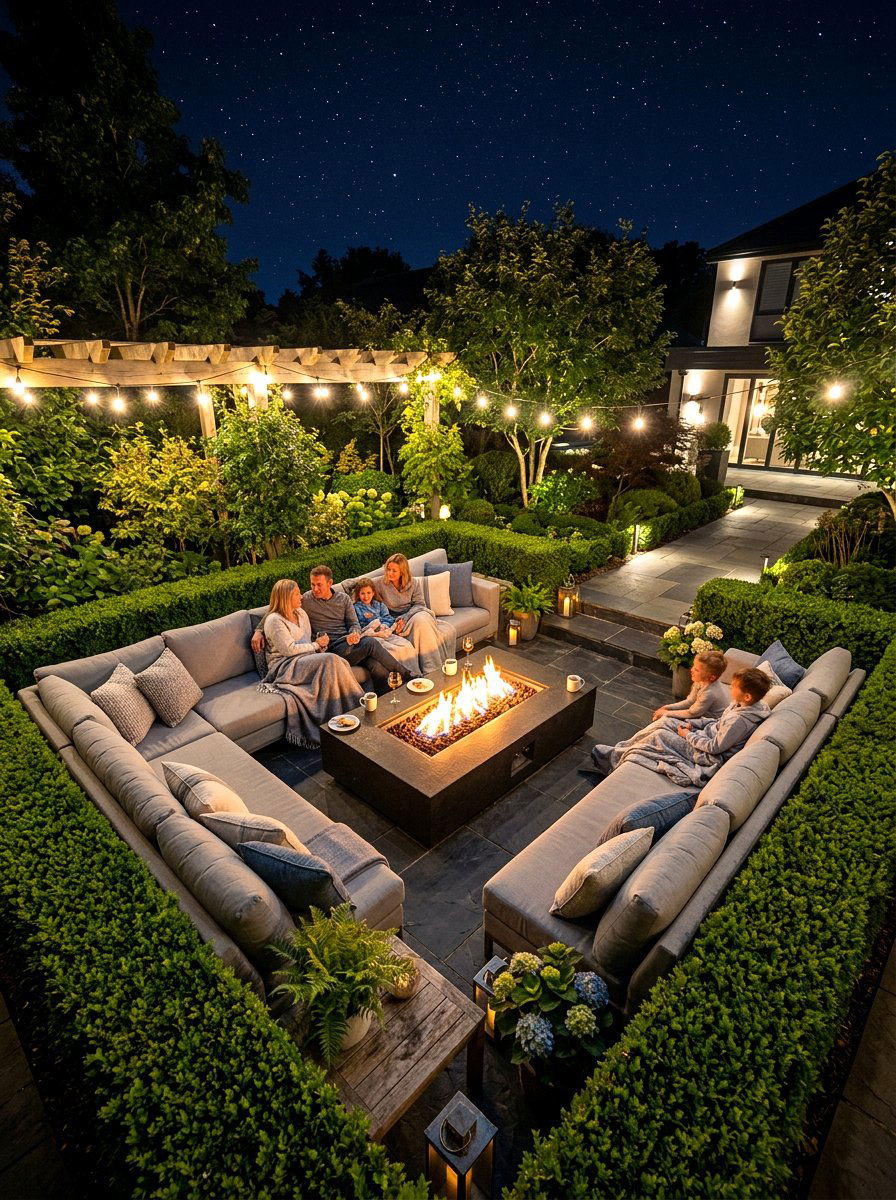 U shaped garden sofa - 30 modern patio sectional ideas