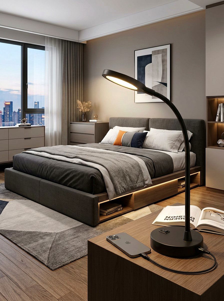 USB Charging Reading Lamp - 30 reading lamp ideas