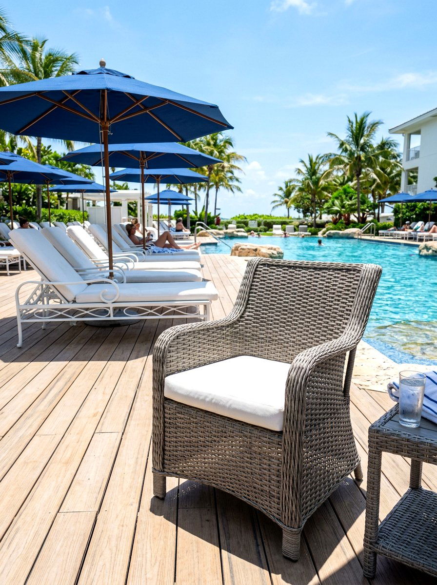 UV Resistant Resin Chair - 30 cocoon patio chair ideas