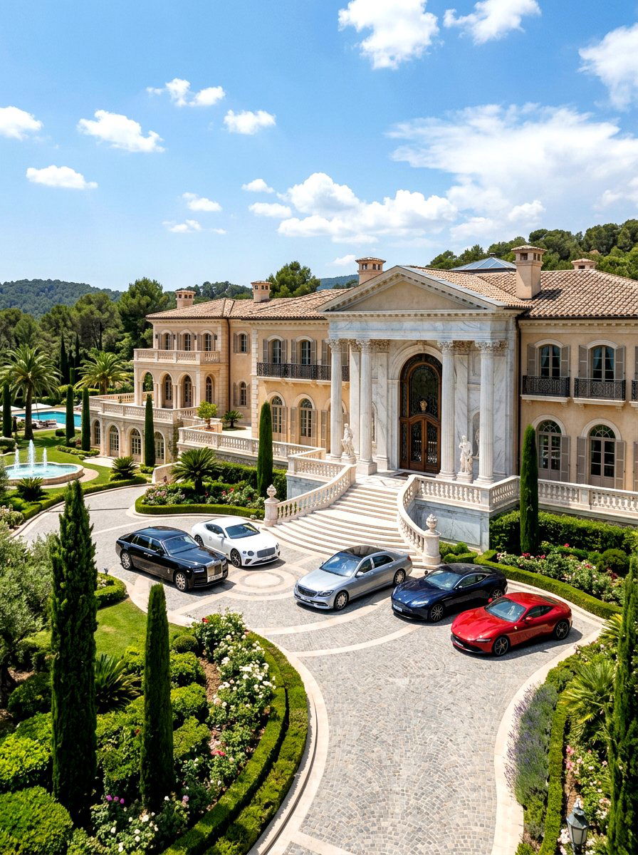 Ultra Luxury Mansion Villa - 30 villa exterior ideas