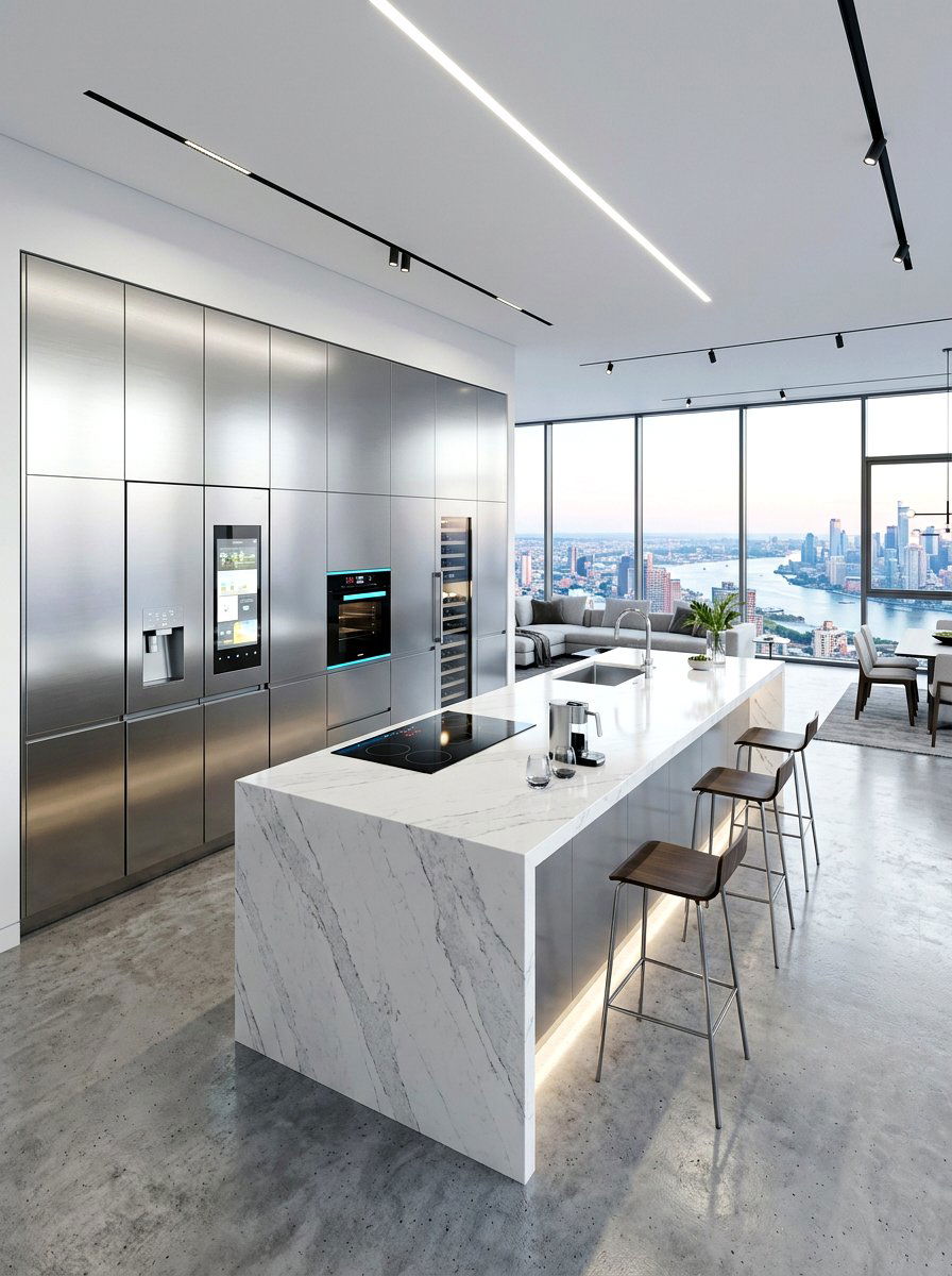 Ultra Modern Studio Kitchen - 30 studio kitchen ideas