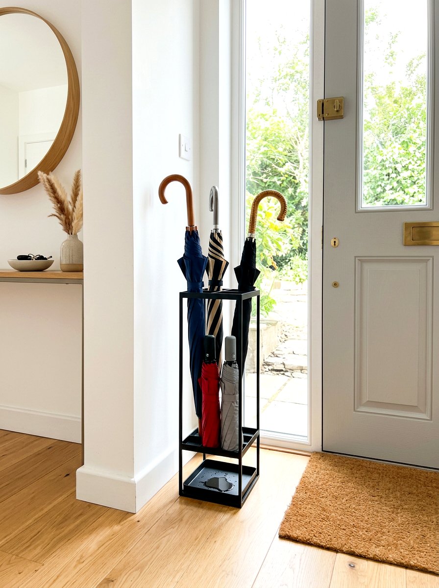 Umbrella Holder Stand - 30 entry closet organization ideas