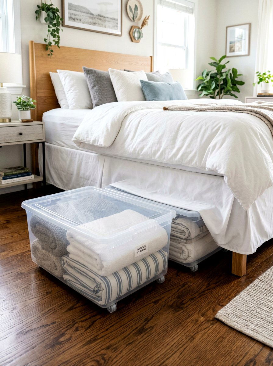 Under Bed Bin - 30 stylish host home ideas