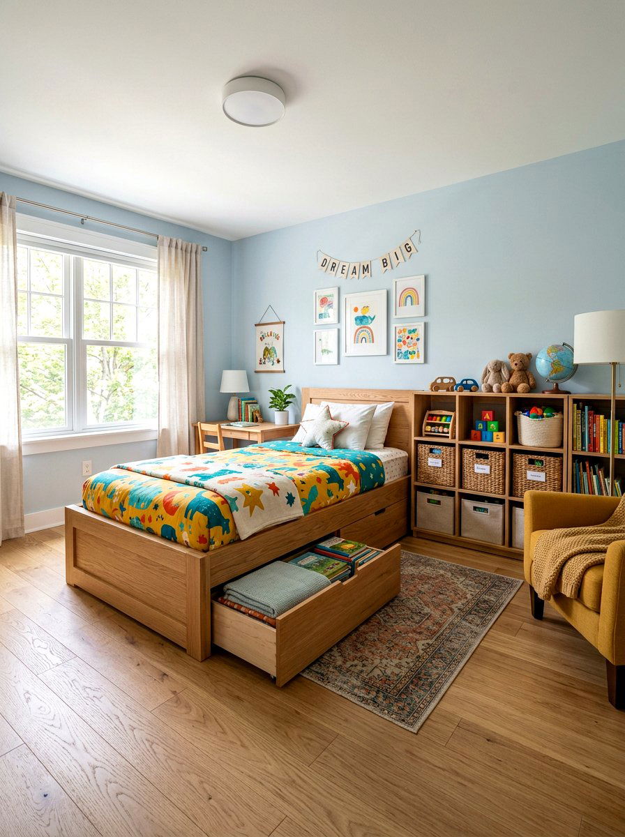 Under Bed Storage Drawer - 30 toy storage ideas