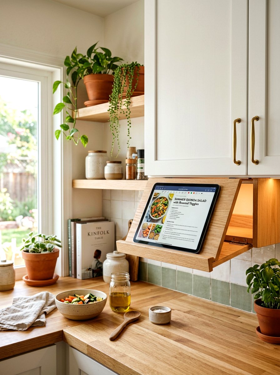 Under Cabinet Drawer - 30 concealed kitchen storage ideas