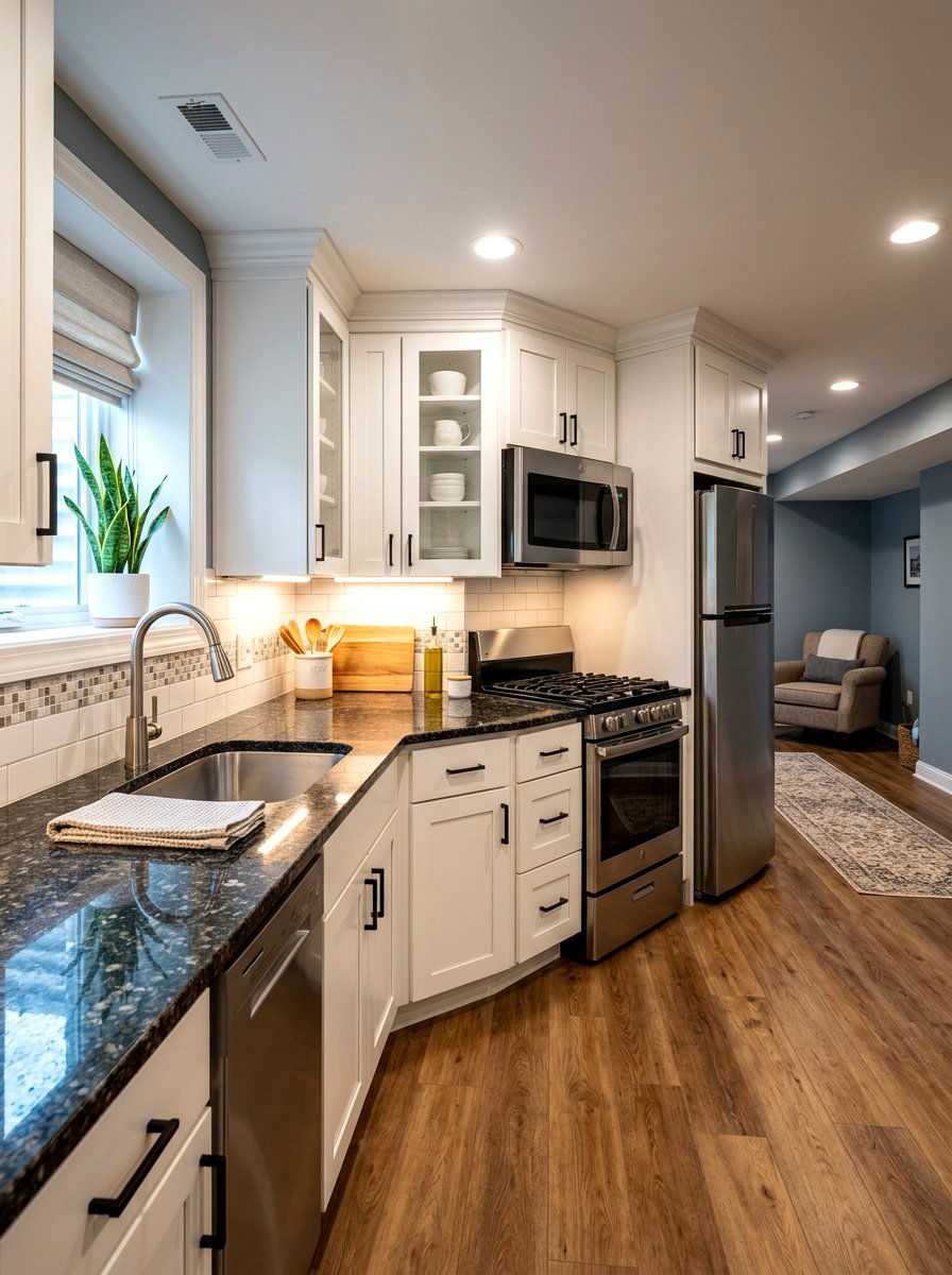 Under Cabinet Light - 30 dark basement lighting ideas