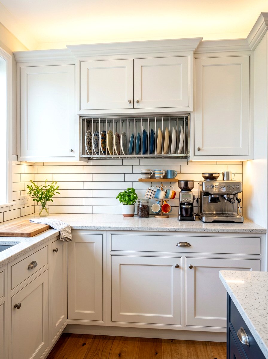 Under Cabinet Plate Rack - 30 plate rack ideas